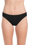 La Blanca Island Goddess Solid Hipster Tankini Bottom In Black