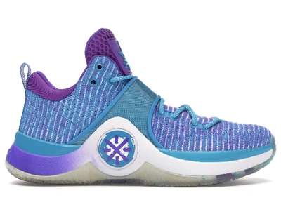 Pre-owned Li-ning  Way Of Wade 6 The Edition Boutique Art Basel In Blue/purple-white