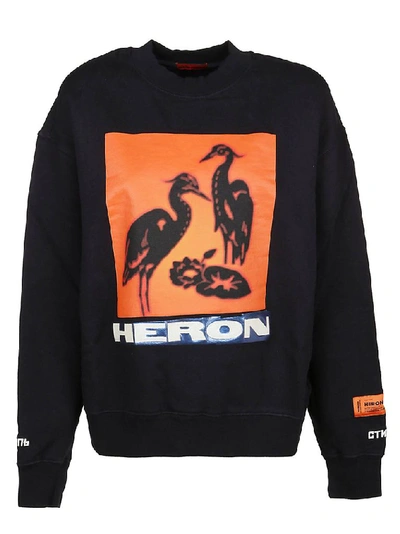 Heron Preston Women's Black Cotton Sweatshirt