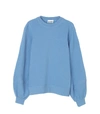 GANNI Isoli Sweater in Azure Blue