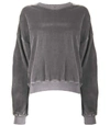 HAIDER ACKERMANN Grey Side-Stripe Sweater
