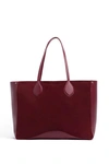 Rebecca Minkoff Pippa Unlined Tote Bag In Pinot Noir