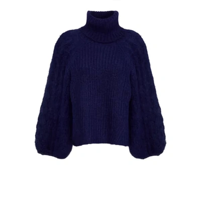 Eleven Six Nina Sweater - Navy In Blue