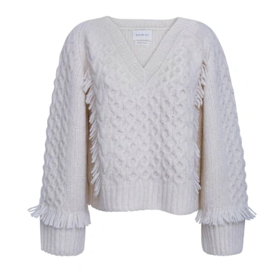 Eleven Six Bella Sweater - Ivory In White