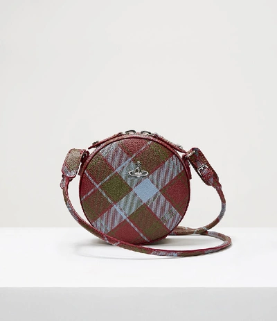 Vivienne Westwood Derby Round Crossbody Bag Vivienne's Tartan