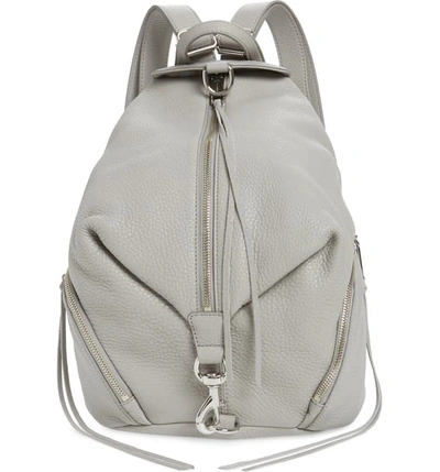 Rebecca Minkoff Julian Leather Backpack In Perla