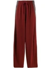 SEE BY CHLOÉ SIDE STRIPE TRACK TROUSERS