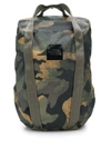 THE NORTH FACE CAMOUFLAGE PRINT BACKPACK