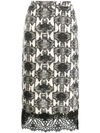 ESSENTIEL ANTWERP PRINTED MIDI SKIRT