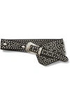 ISABEL MARANT LOWLI STUDDED LEATHER BELT