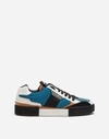 DOLCE & GABBANA MIXED-MATERIAL MIAMI SNEAKERS