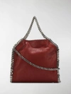 Stella Mccartney Mini 'falabella Shaggy Deer' Crossbody Bag In Red