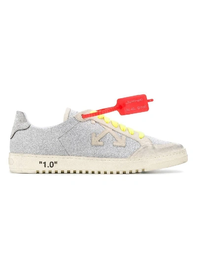 Off-white Silver Men's 2.0 Security Tag Sneakers In White