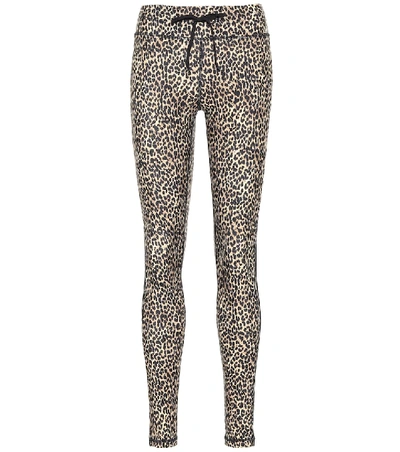 The Upside Leo Yoga Leopard-print Leggings In Multicoloured