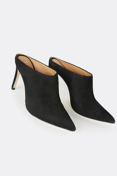 Joie Alinie Suede Mule In Black