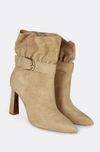 JOIE Alby Suede Bootie,19-3-003262-BT00719_CAMELFW
