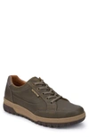 Mephisto 'paco' Waterproof Walking Sneaker In Loden Calfskin