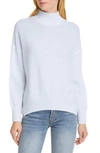 ALLUDE MOCK NECK CASHMERE SWEATER,195-11163