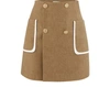 FENDI WOOL AND SILK SKIRT,FENU4M93BEI