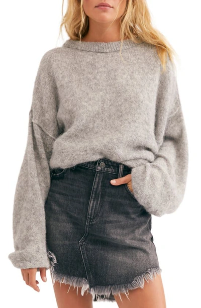 Free people balloon sleeve sweater deals