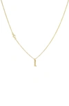 PANACEA INITIAL PENDANT NECKLACE,N04000LG2