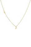 PANACEA INITIAL PENDANT NECKLACE,N04000PG2