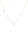 PANACEA INITIAL PENDANT NECKLACE,N04000JG2