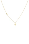 PANACEA INITIAL PENDANT NECKLACE,N04000NG2