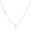 PANACEA INITIAL PENDANT NECKLACE,N04000EG2