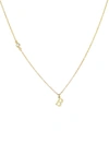 PANACEA INITIAL PENDANT NECKLACE,N04000BG2