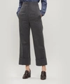 LEMAIRE HIGH-RISE STRAIGHT-LEG WOOL-BLEND TROUSERS,5057865776422
