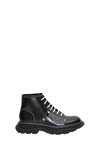 ALEXANDER MCQUEEN TREAD LACE-UP BOOTS,11073722