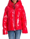Nicole Benisti Matignon Padded Shell-down Jacket In Rosso