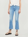 FRAME Le Crop Mini Boot mid-rise flared jeans