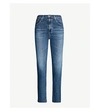 AG ISABELLE STRAIGHT HIGH-RISE CROPPED JEANS