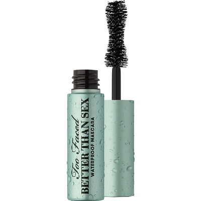 Too Faced Better Than Sex Waterproof Mascara Travel Size 4.8g
