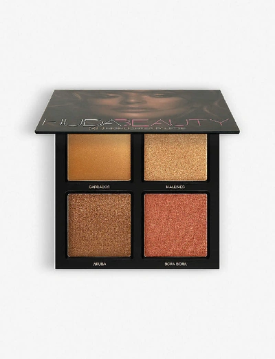 Huda Beauty 3d Cream And Powder Highlighter Palette Bronze Sands Edition