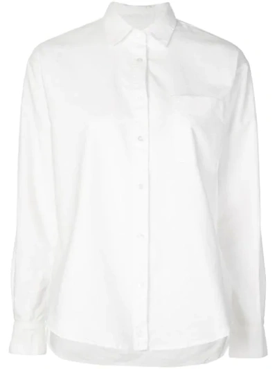 A Shirt Thing Box Fit Shirt In White