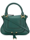 Chloé Marcie Tote Bag In Green