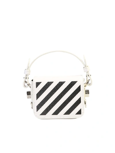 Off-white Baby Diag Bag In White