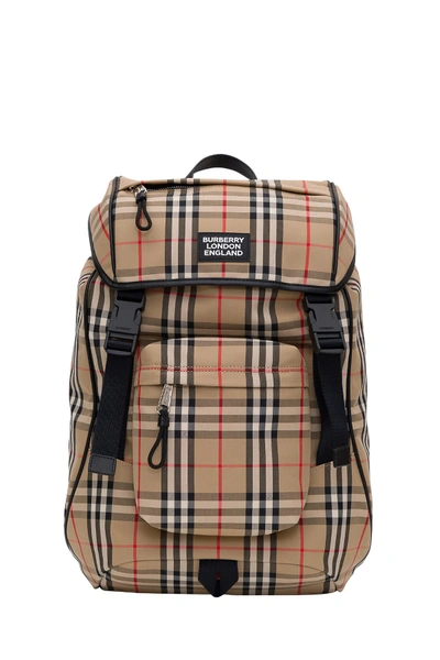 Burberry Rocky Backpack In Cammello