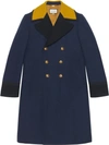 GUCCI DOUBLE BREASTED MARINE COAT