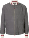 KITON QUILTED BOMBER JACKET