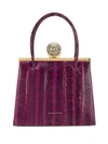 M2MALLETIER MULBERRY SNAKESKIN TOTE
