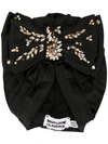 MARY JANE CLAVEROL CRYSTAL EMBELLISHED TURBAN