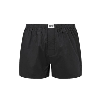 Les Girls Les Boys Classic Woven Boxers In Grey