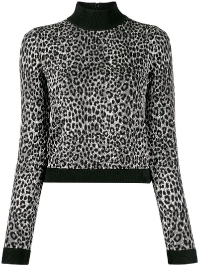 Michael Michael Kors Mini Cheetah Mock Sweater