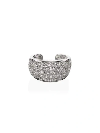 ANITA KO 18KT WHITE GOLD GALAXY DIAMOND EAR CUFF