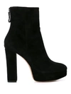 ALEXANDRE BIRMAN BLOCK HEEL ANKLE BOOTS