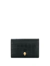 ALEXANDER MCQUEEN CROCODILE EFFECT WALLET